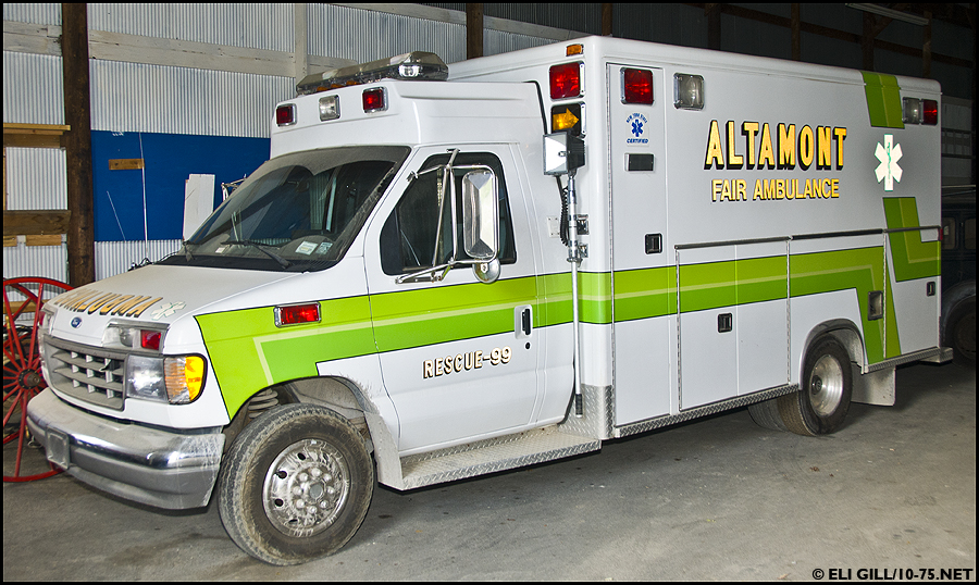 Rescue 99 - 1983 Ford E350/McCoy Miller Altamont Fair Ambulance